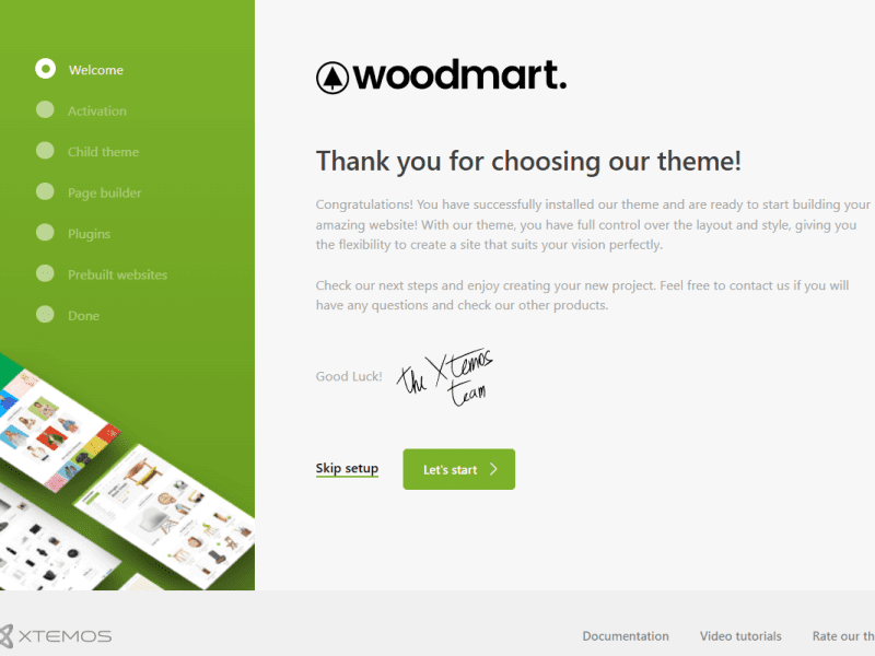 WoodMart là một theme WordPress cao cấp được tối ưu hóa để tạo cửa hàng trực tuyến WooCommerce, siêu nhanh cho trải nghiệm người dùng.